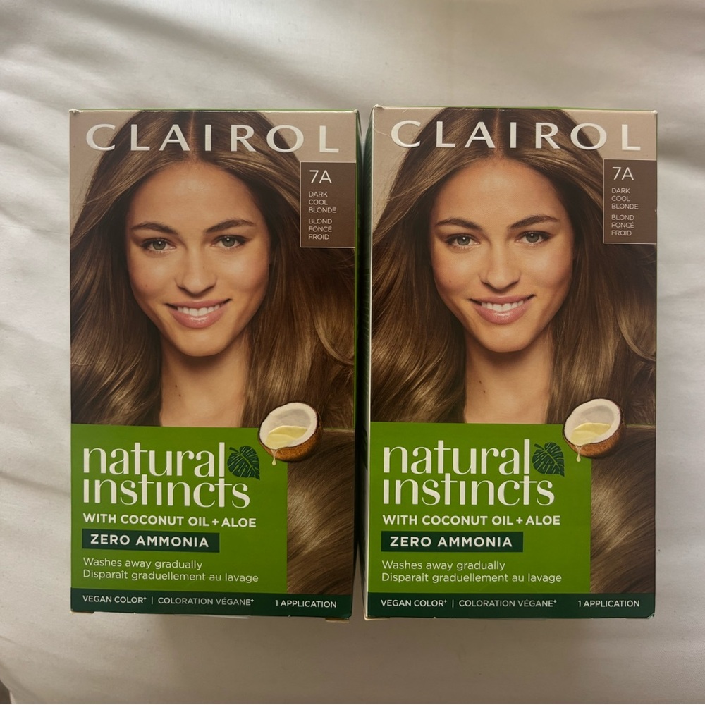 Clairol Natural Instincts Hair Color 7A Dark Cool Blonde